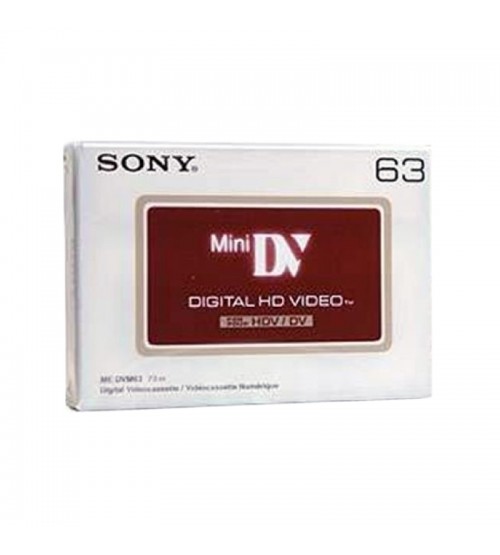 Sony DVM-63HD HDV Mini DV 63min